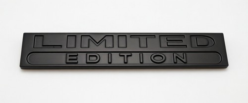 Limited edition black - 3d,