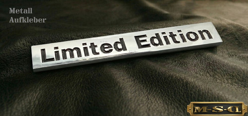 Limited edition kfz metall - 3d,