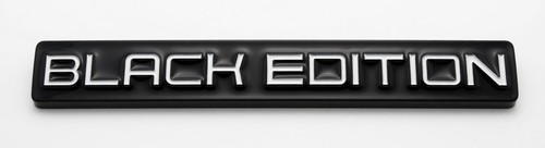 Black edition metall auto - 3d,