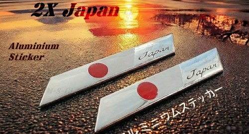 Japan aluminium sticker - 2,