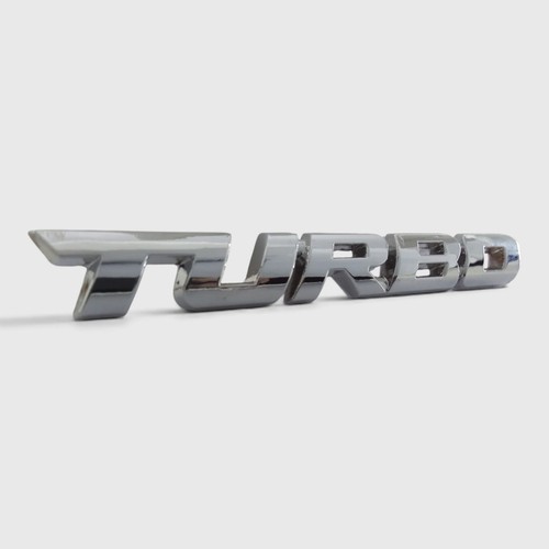 Turbo metall aufkleber auto - turbo,