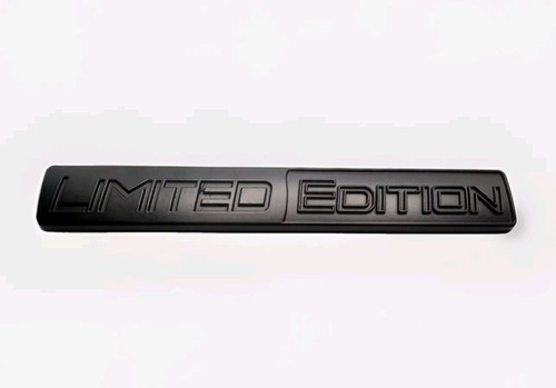 Limited edition metall - 3d,