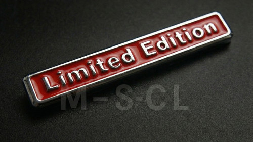 Limited edition kfz metall - edition,